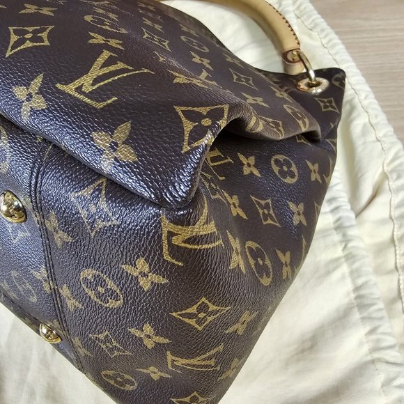 LOUIS VUITTON ARTSY MM Authentic Monogram Tote Hobo LV Bag Shoulder Authentic LV - Picture 13 of 16